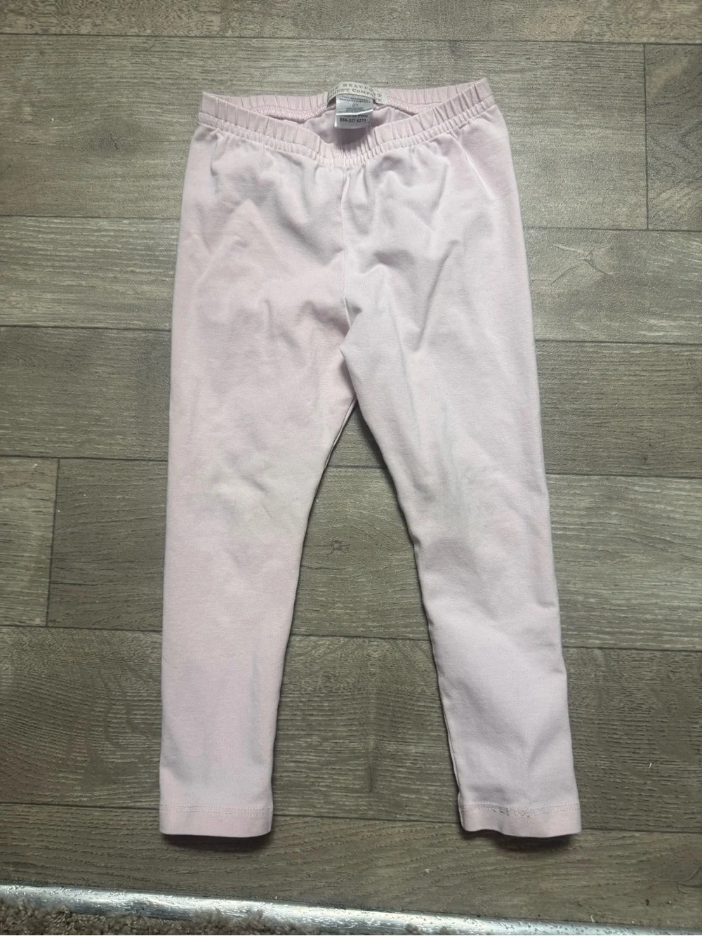 The Beaufort Bonnet Company Light Pink Girls' Jersey Leggings
